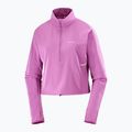 Dámská mikina Salomon Sense Aero Hybrid CP  iris orchid