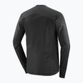 Pánská běžecká mikina Salomon Ultra Fleece Deep Black 9