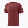 Pánské běžecké tričko  Salomon Ultra Tee syrah 5