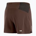 Pánské běžecké šortky Salomon Sense Aero Stow 5" coffee bean 8