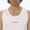 Pánské běžecké tričko Salomon S/Lab Speed Tee lilac ash/fiery red 3