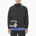 Pánská větruodolná bunda Salomon Outwind Full Zip deep black