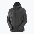 Pánská větruodolná bunda Salomon Outwind Full Zip deep black 7