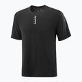 Pánské běžecké tričko  Salomon Ultra Tee deep black 5