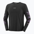Pánské běžecké triko s dlouhým rukávem Salomon Shakeout Core deep black 3