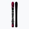 Dětské sjezdové lyže + vázání Salomon QST Jr Black XS + C5 GW black/neon punch