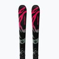 Dětské sjezdové lyže + vázání Salomon QST Jr Black M + L6 GW black/neon punch 5