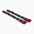 Dětské sjezdové lyže + vázání Salomon QST Jr Black M + C5 GW black/neon punch 4