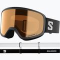 Dětské lyžařské brýle Salomon Rio S2 black/flash tonic orange 2