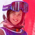 Dětská lyžařská helma Salomon Equipe Fis + Chinguard Jr white/race blue 6