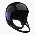 Dětská lyžařská helma Salomon Equipe Fis + Chinguard Jr black/flames