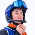 Dětská lyžařská helma Salomon Equipe Fis + Chinguard Jr black/flames 6