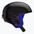 Dětská lyžařská helma Salomon Equipe Fis Jr black/flames 3