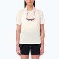 Dámské běžecké tričko Salomon Shakeout Core GFX SS Tee whisper white/pink frosting