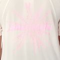 Dámské běžecké tričko Salomon Shakeout Core GFX SS Tee whisper white/pink frosting 4