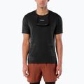 Pánské běžecké tričko Salomon Sense Aero GFX Tee SS deep black/black beauty