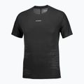 Pánské běžecké tričko Salomon Sense Aero GFX Tee SS deep black/black beauty 4