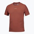 Pánské běžecké tričko Salomon Sense Aero GFX Tee SS burnt umber/coffee bean 4