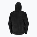 Pánská fleecová mikina Salomon Thernova Fleece Hoodie deep black 7