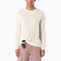 Pánské běžecké tričko Longsleeve Salomon Shakeout Core Tee GFX LS whisper white/pink frosting