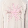 Pánské běžecké tričko Longsleeve Salomon Shakeout Core Tee GFX LS whisper white/pink frosting 3
