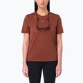 Dámské běžecké tričko Salomon Shakeout Core SS Tee burnt umber