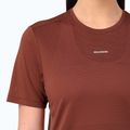 Dámské běžecké tričko Salomon Shakeout Core SS Tee burnt umber 3