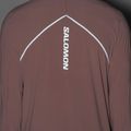 Pánská běžecká mikina Salomon Sense Aero Hybrid Half Zip Hooded antler 7
