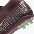 Dětské fotbalové kopačky Nike Zoom Superfly 10 Academy Kylian Mbappe AG plum eclipse/metallic silver 6