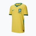 Dětské fotbalové tričko Nike Brazil 2026/27 Match Home canary/light mint/geode teal