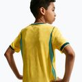 Dětské fotbalové tričko Nike Brazil 2026/27 Match Home canary/light mint/geode teal 10