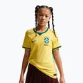 Dětské fotbalové tričko Nike Brazil 2026 Stadium Home Soccer Replica canary/light menta/geode teal