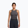 Dámské tílko Nike One Fitted Dri-Fit Cropped Tank thunder grey/white