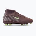 Dětské kopačky Nike Mercurial Superfly 10 Club "Kylian Mbappé" Jr FG/MG plum eclipse/metallic silver