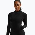 Dámské tréninkové triko Longsleeve Nike Zenvy Dri-Fit Full Zip black/cool grey