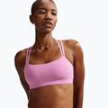 Tréninková podprsenka Nike Zenvy Strappy Light-Support light magenta/white