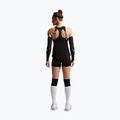 Dámské tréninkové šortky Nike Pro Mid Rise Biker 3" black/white/metallic silver 3