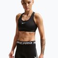 Dámské tréninkové šortky Nike Pro Mid Rise Biker 3" black/white/metallic silver 4