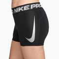 Dámské tréninkové šortky Nike Pro Mid Rise Biker 3" black/white/metallic silver 6