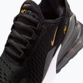 Dětské boty Nike Air Max 270 black/laser orange/metallic copper 8
