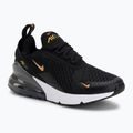 Dětské boty Nike Air Max 270 black/laser orange/metallic copper