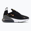 Dětské boty Nike Air Max 270 black/laser orange/metallic copper 2