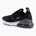 Dětské boty Nike Air Max 270 black/laser orange/metallic copper 3