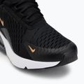 Dětské boty Nike Air Max 270 black/laser orange/metallic copper 7