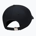 Kšiltovka Nike Dri-Fit Club Unstructured Metal Swoosh 2026 black/metallic silver 2