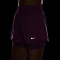 Dámské šortky Nike One Dri-Fit High-Waisted 3" 2In1 light magenta/white 5