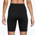 Dámské šortky Nike One High-Waisted Biker 8" black/white 2