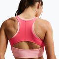 Tréninková podprsenka Nike One Medium Support Sea coral/bleached coral/white 6