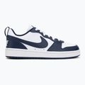 Boty  Nike Court Borough Low Next Bloom white/white/midnight navy 2