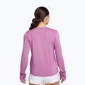 Tréninkové tričko Longsleeve Nike One Classic Dri-Fit light magenta/white 2